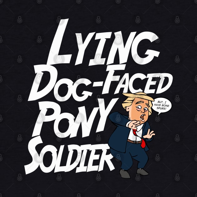 Lying Dog Faced Pony Soldier by Rackham